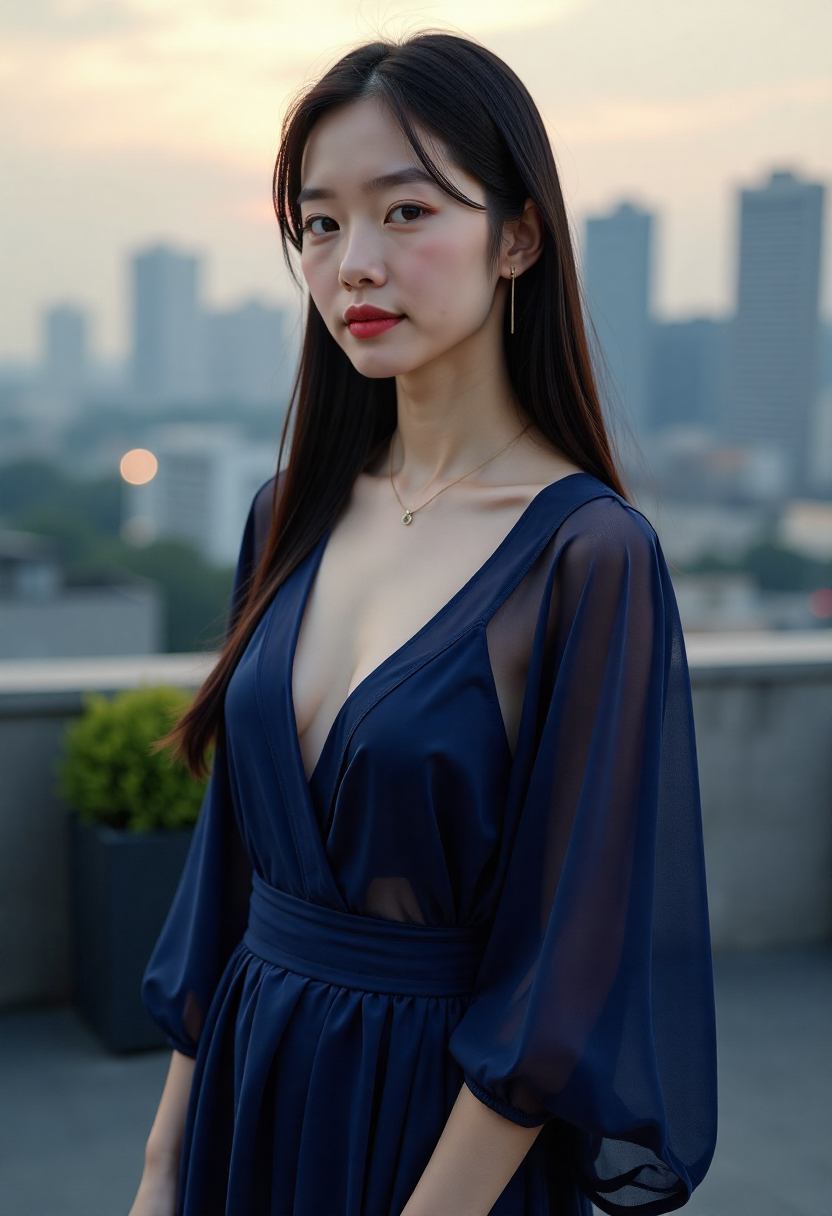 晚风与橘